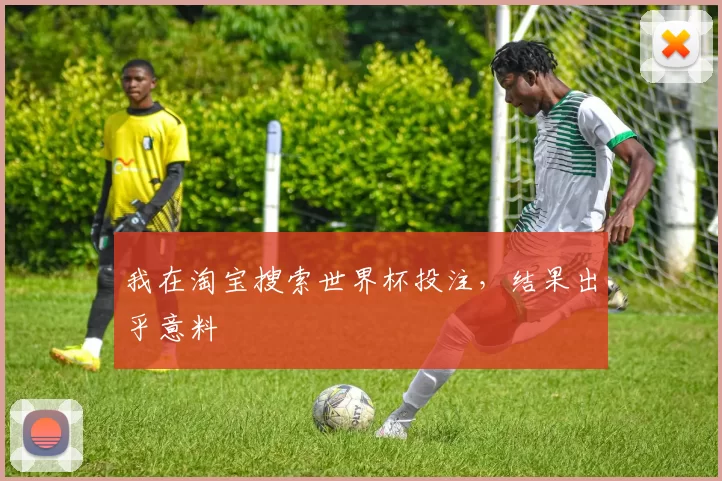 我在淘宝搜索世界杯投注，结果出乎意料