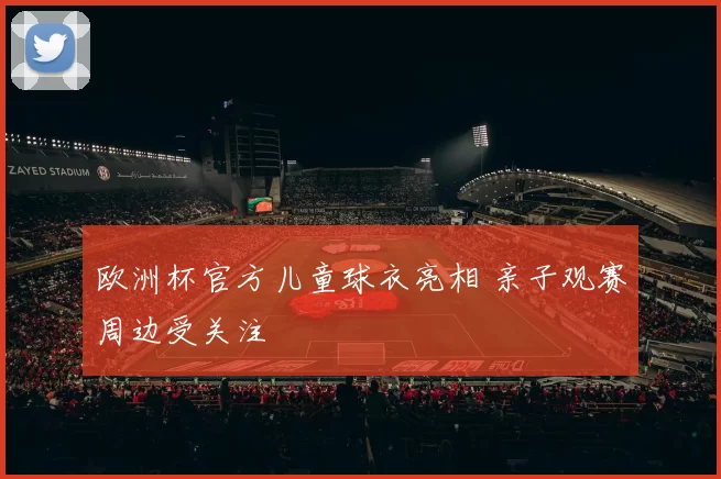 欧洲杯官方儿童球衣亮相 亲子观赛周边受关注
